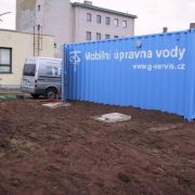  Potřebujete řešit nouzový stav úpravy vody? Objednejte si mobilní úpravnu vody od G-servis Praha.