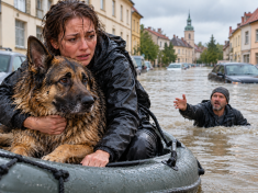 „Pojď sem, Kobliho… A ty máš smůlu!“ Čtyři z deseti lidí by zachránili svého psa místo cizího člověka