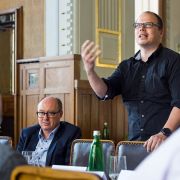 Pavel Elis, generální ředitel PRE, Ondřej Veis, ředitel NMS