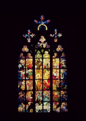 nmf004 stained glass window