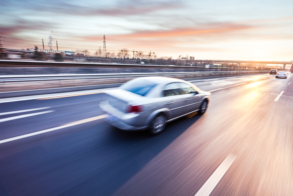fast car shutterstock 205799707